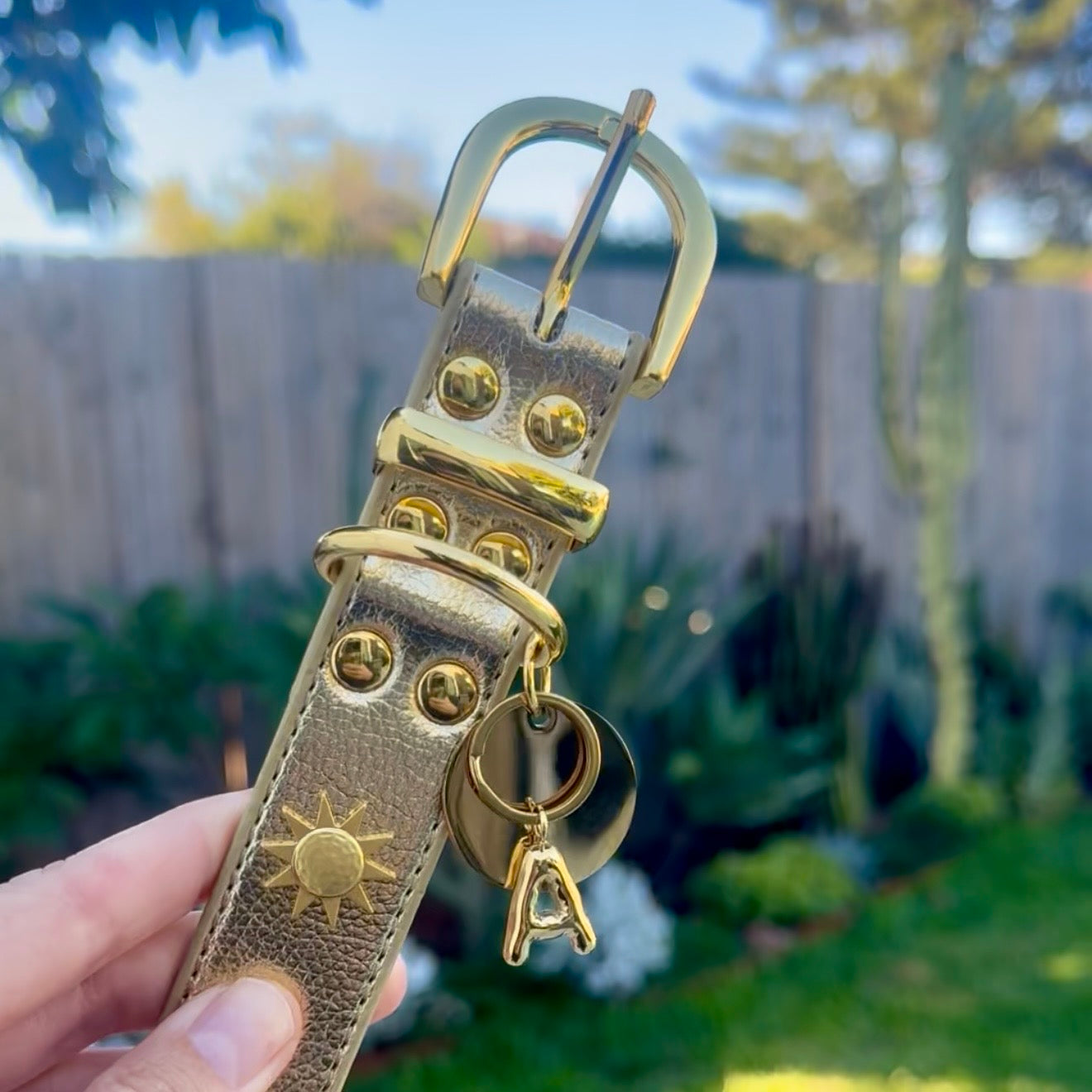 Bubble Letter Charm