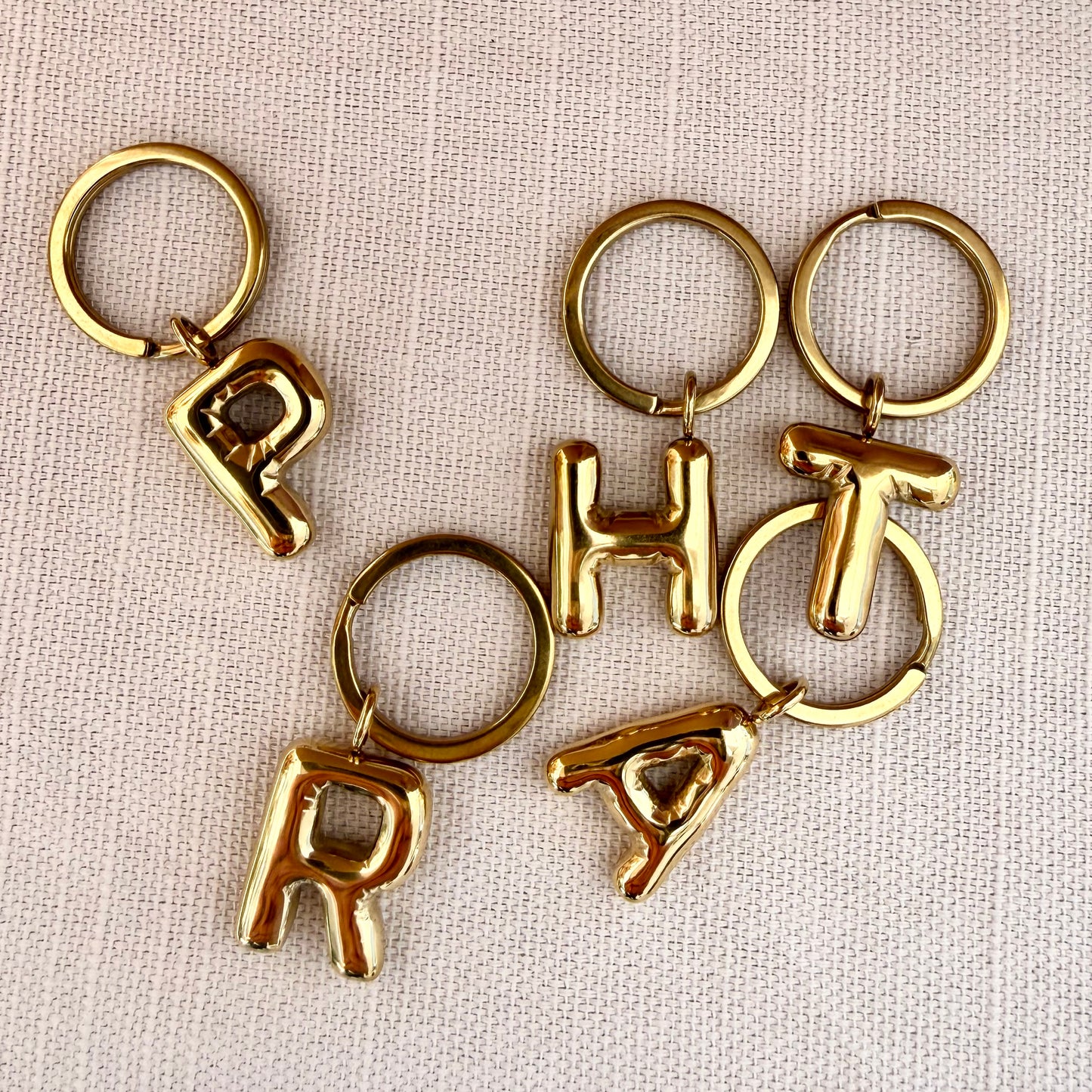 Bubble Letter Charm